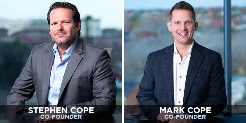 Stephen and Mark Cope